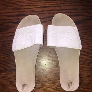 Calvin Klein slides size 8
